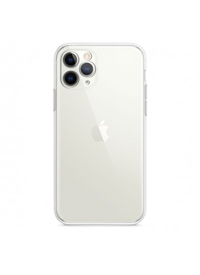 iPhone 11 Pro MAX Kılıf FitCase Toz Koruma Tıpalı Şeffaf Arka Kapak