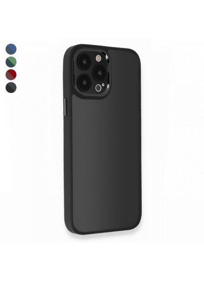 iPhone 11 Pro Max Kılıf Freya Lazer Lens Kamera Çerçeveli Silikon Kapak