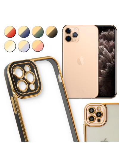 iPhone 11 Pro Max Kılıf Lazer Lens Kamera Çerçeveli Kapak
