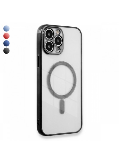 iPhone 11 Pro Max Kılıf Magsafe Özellikli Lazer Silikon Kapak