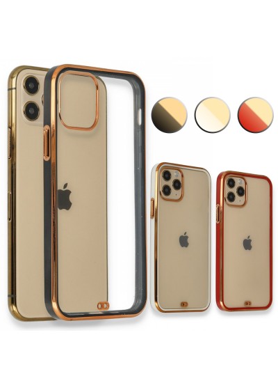 iPhone 12 / 12 Pro Kılıf Liva Lazer Silikon Kapak