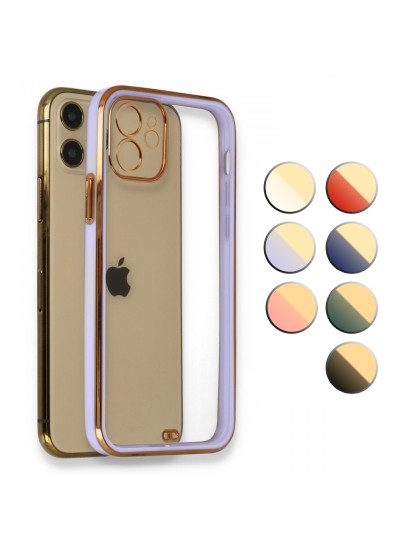 iPhone 12 Kılıf Liva Lazer Silikon Kapak