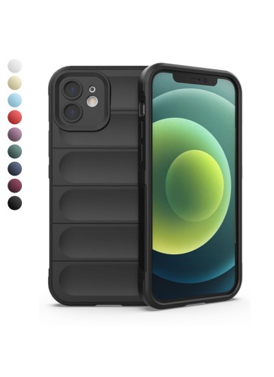 iPhone 12 Kılıf Optimum Lens Çerçeveli Silikon Kapak