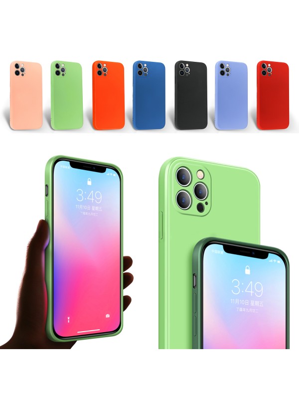 iPhone 12 Pro Kılıf Kamera Korumalı Lansman Silikon Kapak…