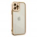 iPhone 12 Pro Max Kılıf Lazer Lens Kamera Çerçeveli Kapak
