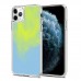 iPhone 12 Pro Max Kılıf Neon Likit Silikon Arka Kapak