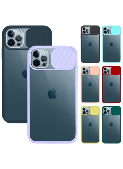 iPhone 12 Pro Max Kılıf Palm Kamera Koruma Kapaklı Silikon