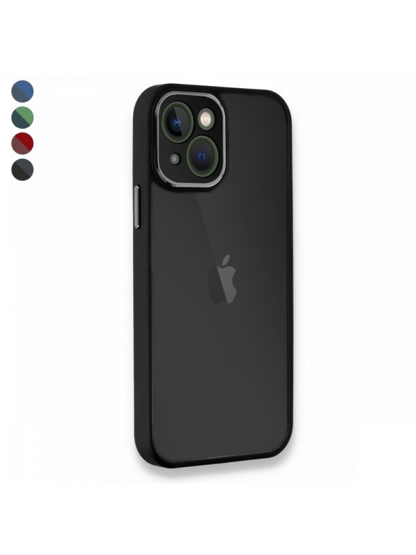 iPhone 13 Kılıf Freya Lazer Lens Kamera Çerçeveli Silikon Kapak…
