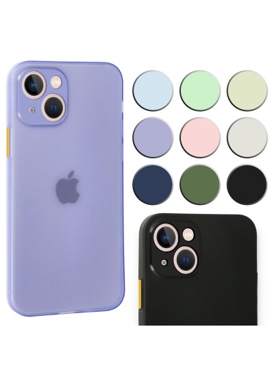 iPhone 13 Kılıf Kamera Korumalı Mat Ultra İnce Kapak