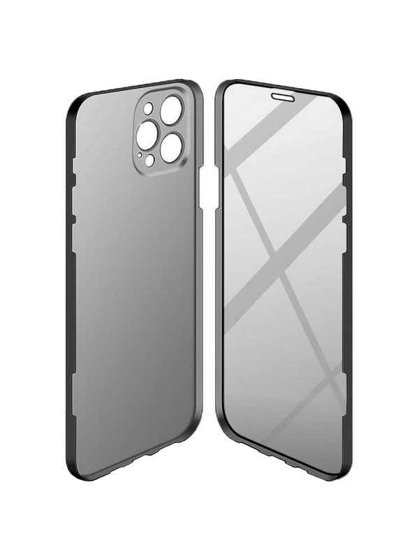 iPhone 13 Pro Kılıf 360 Koruma Ön+Arka Ekran Koruyuculu Ultra İnce - S…