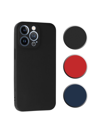iPhone 13 Pro Kılıf FitCase PremiumS Silikon Arka Kapak