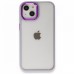 iPhone 14 Plus Kılıf Luna Lens Kamera Çerçeveli Silikon Kapak