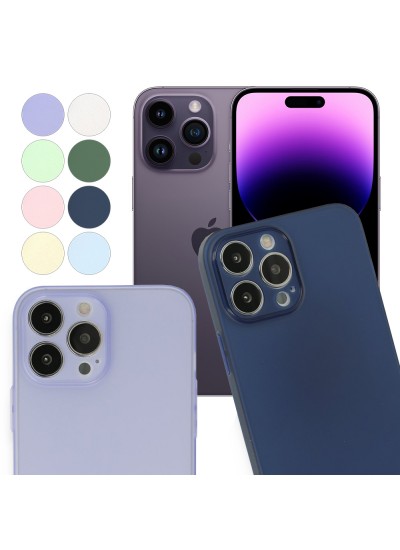 iPhone 14 Pro Kılıf Kamera Korumalı Mat Ultra İnce Kapak