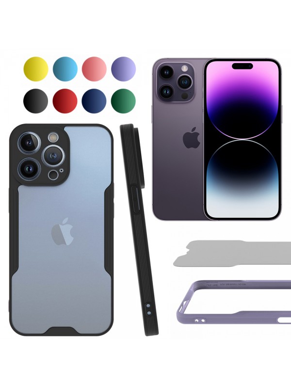 iPhone 14 Pro Kılıf Platin Matte Silikon Arka Kapak