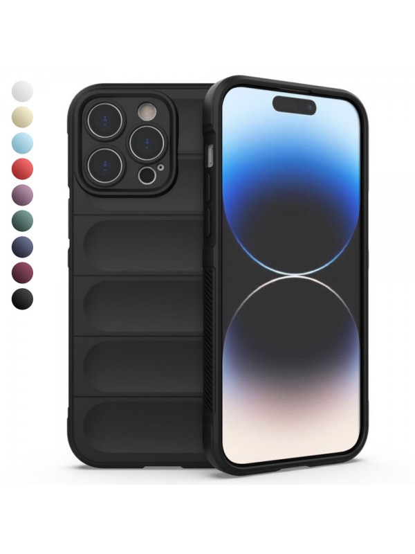 iPhone 14 Pro Max Kılıf Optimum Lens Çerçeveli Silikon Kapak