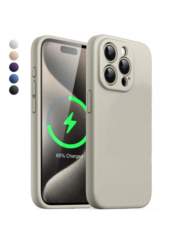 iPhone 15 Pro Kılıf Kamera Korumalı Lansman Silikon Kapak