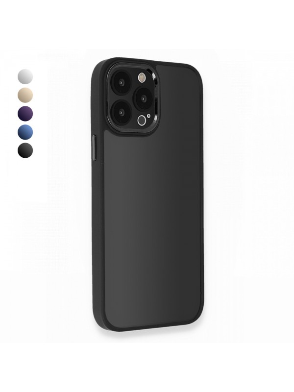 iPhone 15 Pro Max Kılıf Freya Lazer Lens Kamera Çerçeveli Silikon Kapa…