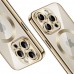 iPhone 15 Pro Max Kılıf Magsafe Özellikli Metal Lazer Silikon Kapak