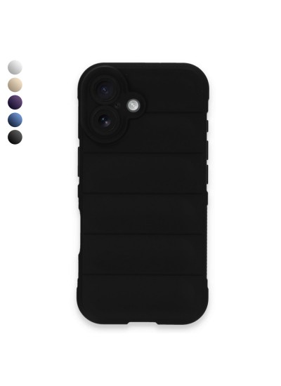 iPhone 16 Kılıf Optimum Lens Çerçeveli Silikon Kapak