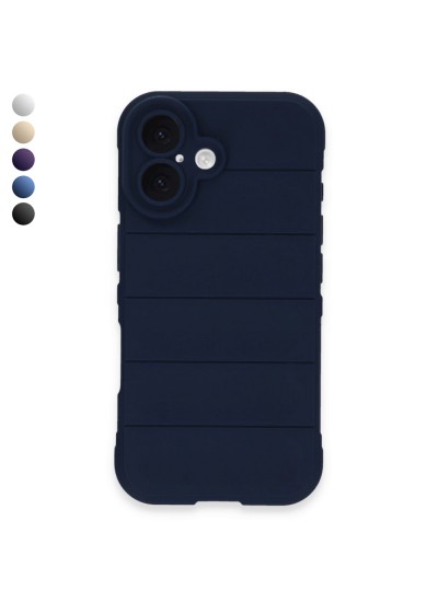 iPhone 16 Plus Kılıf Optimum Lens Çerçeveli Silikon Kapak
