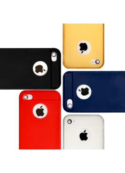 iPhone 4 / 4S - Luster Silikon Arka Kapak-Kılıf