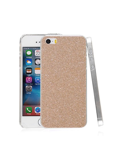 iPhone 4/4S Simli Arka Kapak Gold