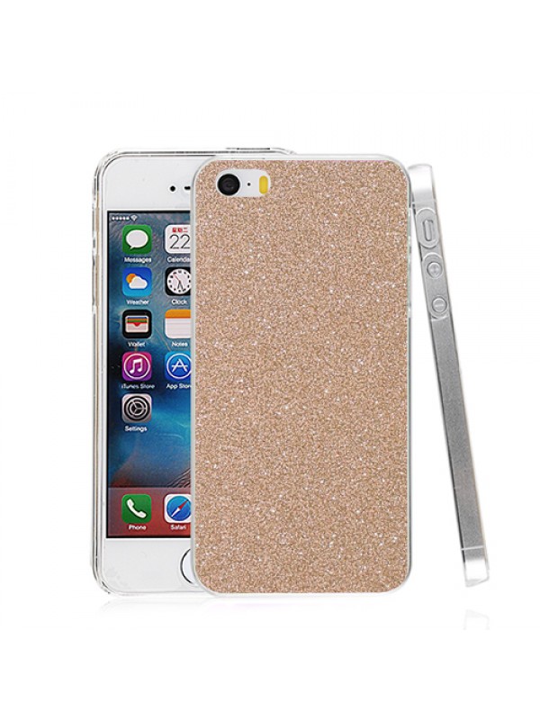 iPhone 4/4S Simli Arka Kapak Gold…