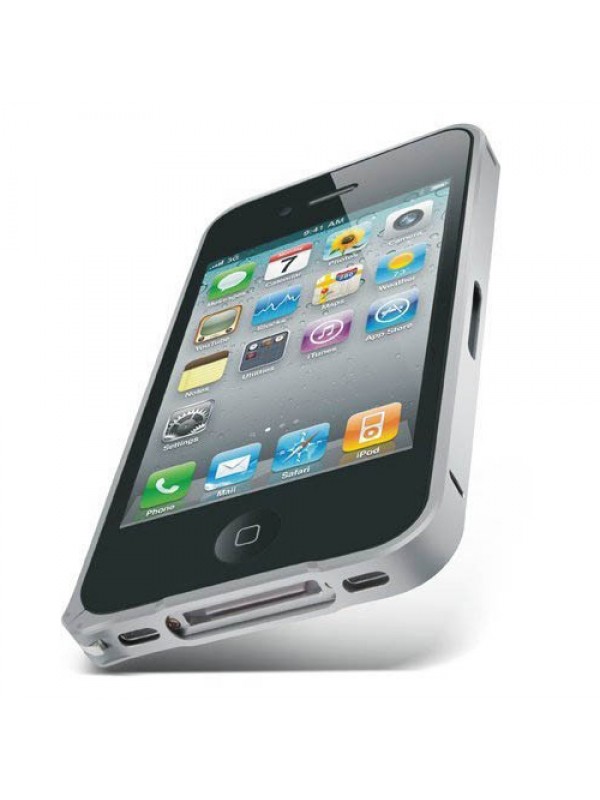 iPhone 4s 0,7mm Metal Bumper Çerçeve Kılıf Gri…