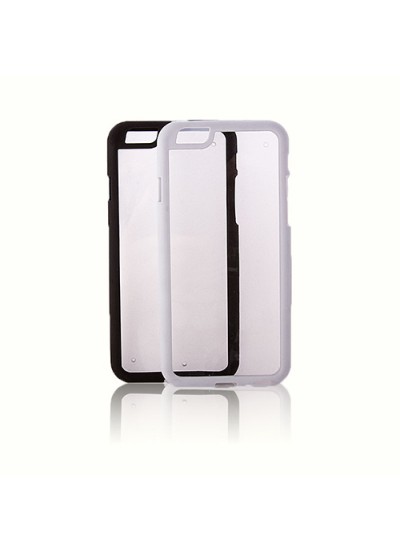 iPhone 6 4,7 inç Çerçeveli Soft Silikon Beyaz