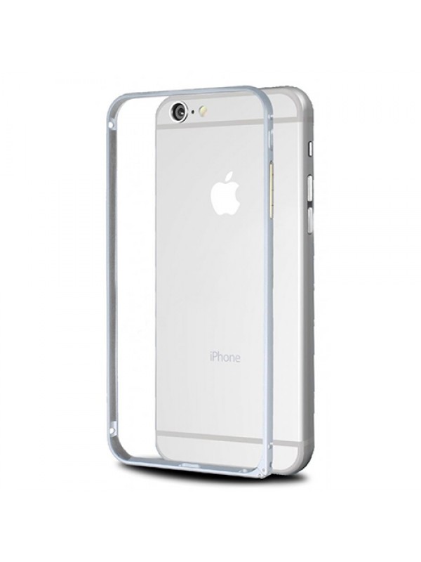iPhone 6 4,7 inç Metal Bumper Çerçeve Kılıf Gri…