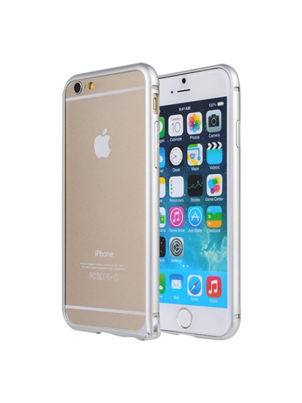 iPhone 6 Plus 5,5 inç Metal Bumper Çerçeve Kılıf Gri…