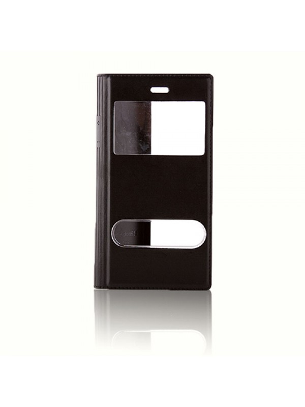 iPhone 6 Plus / 6 Plus Dikişli Yan Kapaklı TPU Kılıf Siyah…