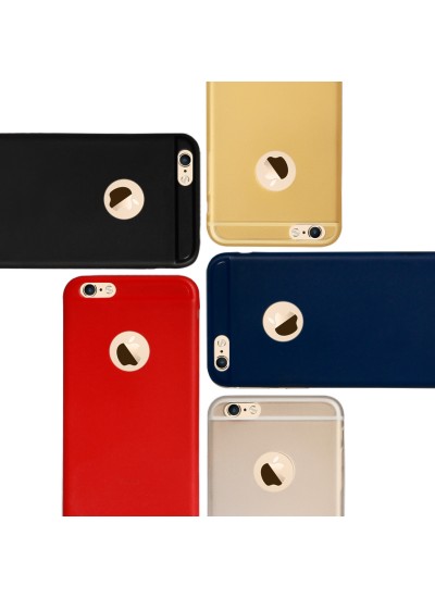 iPhone 6 PLUS - Luster Silikon Arka Kapak-Kılıf