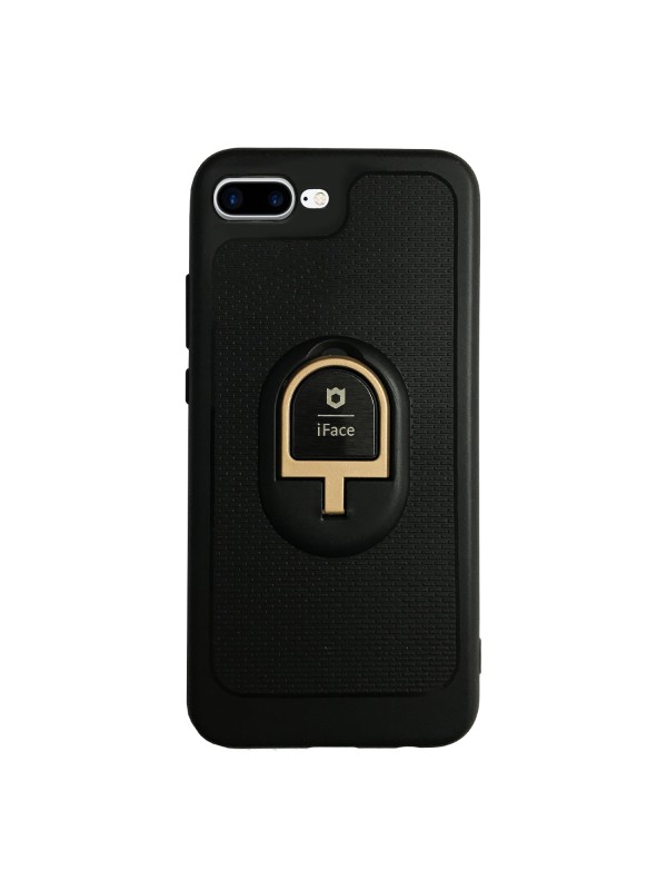 iPhone 7/8 iFace Yüzük Tutuculu Arka Kapak Halka-Gold…