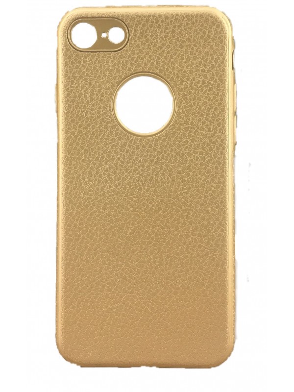 iPhone 7-8 Premium Rind Silikon Arka Kapak Gold…