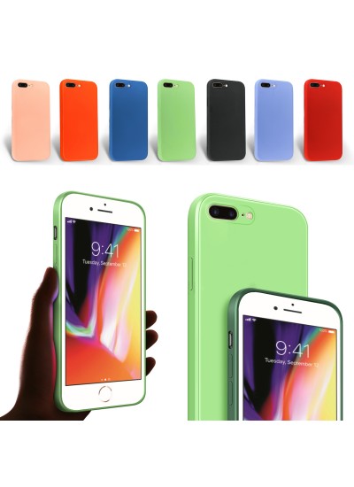iPhone 7 Plus / 8 Plus Kılıf Kamera Korumalı Lansman Silikon Kapak