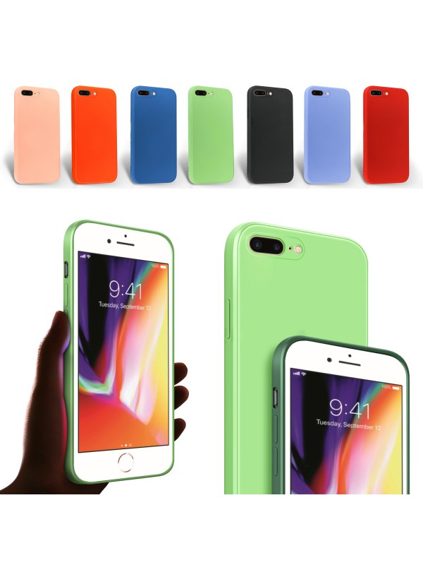 iPhone 7 Plus / 8 Plus Kılıf Kamera Korumalı Lansman Silikon Kapak…