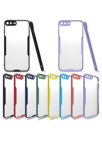iPhone 7 Plus / 8 Plus Kılıf Platin Matte Silikon Arka Kapak