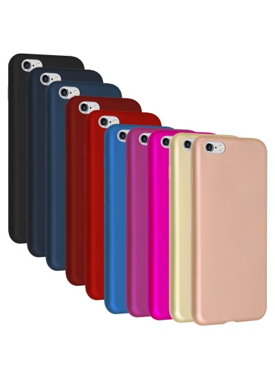 iPhone SE 2020 Kılıf FitCase PremiumS Silikon Arka Kapak