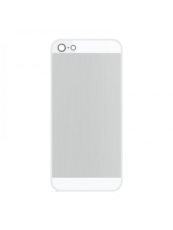 iPhone SE-5S-5 Koruyucu Metal Arka Kapak Beyaz…
