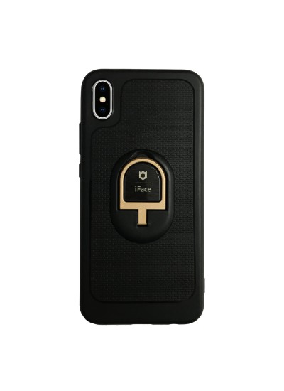 iPhone X/XS iFace Yüzük Tutuculu Arka Kapak Halka-Gold