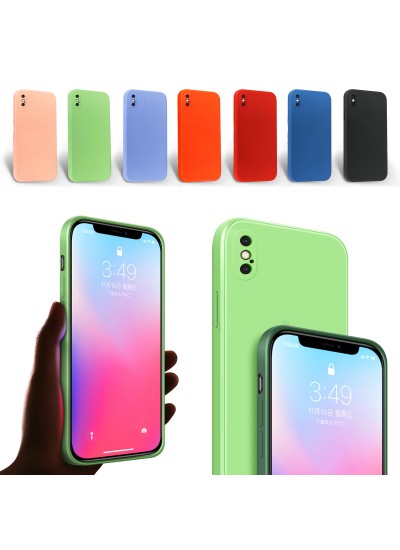 iPhone X / XS Kılıf Kamera Korumalı Lansman Silikon Kapak