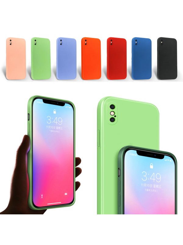 iPhone X / XS Kılıf Kamera Korumalı Lansman Silikon Kapak…