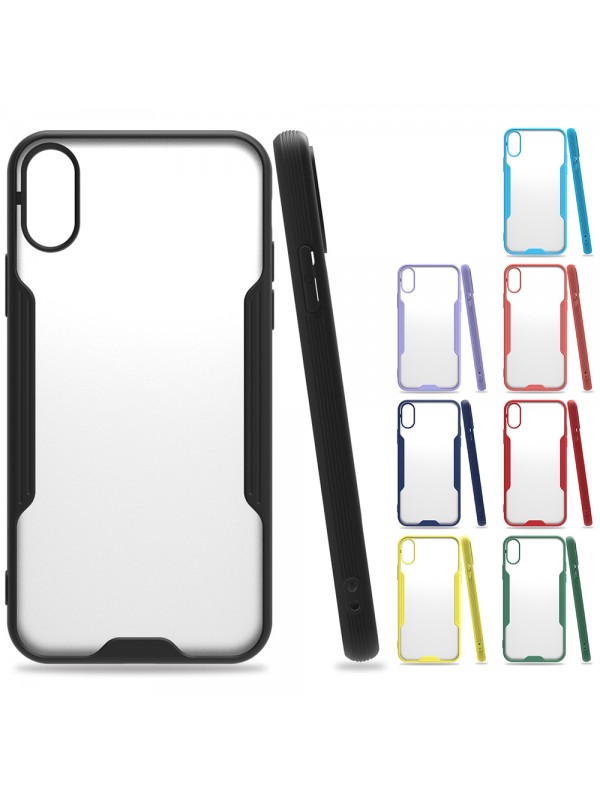 iPhone X / XS Kılıf Platin Matte Silikon Arka Kapak…
