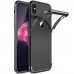 iPhone XS Max Dört Köşe Lazer Silikon Kapak/Kılıf