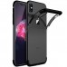 iPhone XS Max Dört Köşe Lazer Silikon Kapak/Kılıf