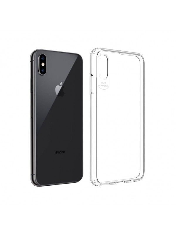 iPhone XS Max Kılıf Köşe Korumalı Şeffaf Silikon Kapak…