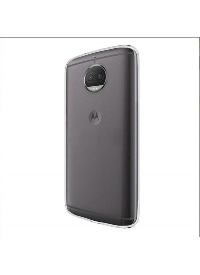 Lenovo Moto G5s PLUS Kılıf Soft Silikon Şeffaf Arka Kapak