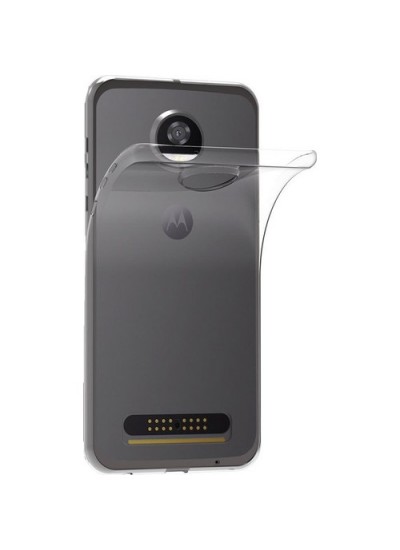 Lenovo Moto Z2 Play Kılıf Soft Silikon Şeffaf Arka Kapak