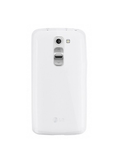 LG G2 Kılıf Soft Silikon Şeffaf Arka Kapak